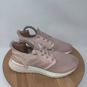 Adidas Ultraboost 20 Running Shoes- Womens-Size 7.5-Vapour Pink[FV8358]Sneaker